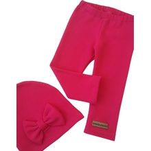 Zimné UNIQUE kids legíny z warmkeeperu fuchsia Fuchsia