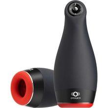 Otouch Pleasure Engine Warming Thrusting & Vibrating Masturbator Black