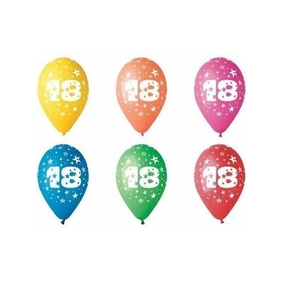 . Balón, 26 cm, s číslo: 18