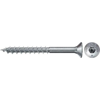 Vrut Fischer PowerFast II FPF II CTP 3,5x50 zápustná hlava bílý zinek část. záv. TX, 1 ks