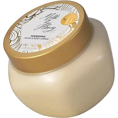 Oriflame Milk & Honey Gold vyživujúci krém na ruky a telo 250 ml