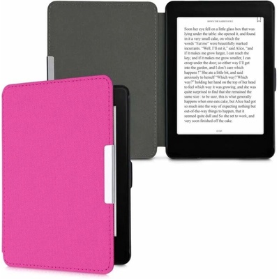 KW Mobile Nylon Book KW4948733 pre Amazon Kindle Paperwhite 1/2/3 tmavo ružové