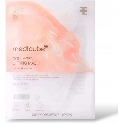 MEDICUBE Collagen Lifting Mask liftingová spevňujúca maska 27 g