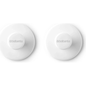 Brabantia Комплект закачалка за кърпа Brabantia ReNew White 2 броя (1003486)