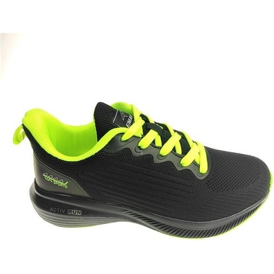Emaks športové tenisky 2158 black/lime