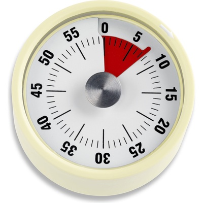 ADE Механичен таймер ade пастелно светложълт (td 1707)