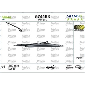 Valeo Silencio 550 mm 574193