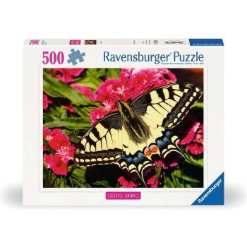 Ravensburger Пъзел Ravensburger от 500 части - Пеперуда (7012001335)