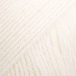 DROPS Design Fabel Uni Color 100 Off White Плетива прежда (1070100)