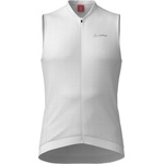 Löffler Потник за колоездене Löffler Bike Sleeveless Jersey Full-Zip Vent Mid Cycling singlet - White - размер 58 (EU) (056-3934-0317)