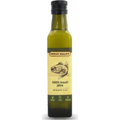 Fresh Valley olej z tresčích jater 250 ml