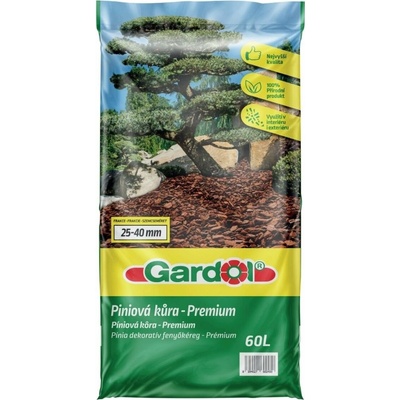 Gardol Mulčovacia kôra Píniová kôra 25 - 40 mm 60 l