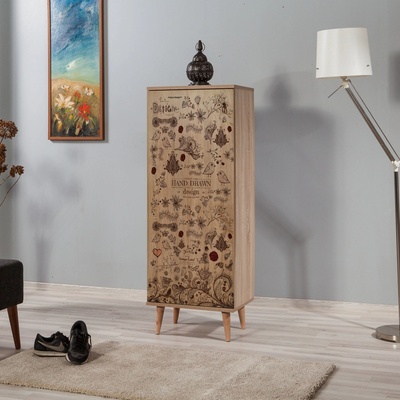 Hanah Home Filinta Birds 50x135 cm dub sonoma