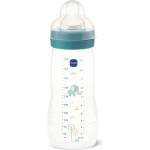 MAM Бебешко шише MAM - Easy Active, 330 ml, 4 м+, син слон (100018893/BG669989 ) - ozone