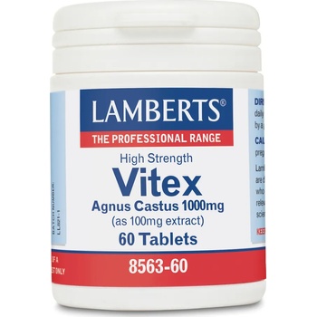 LAMBERTS Хранителна добавка Агнус кастус(Витекс), Lamberts Vitex Agnus - Castus 1000mg 60 tabs