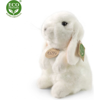 Eco-Friendly králík bílý stojící 18 cm