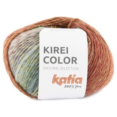 KIREI COLOR Katia Farby KIREI COLOR: 351 hrdzavá-camel-zelená