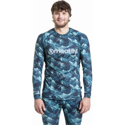 Meatfly мъжка термо тениска Avery Green Mountains Meatfly | Zelen | МЪЖЕ | S