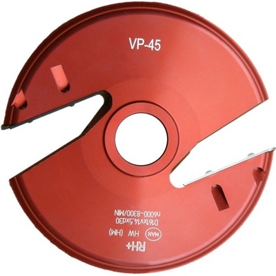 Fréza na výplně dvířek s VBD 161x20x30 2z VP-45 - Profil R, R-spodní braní