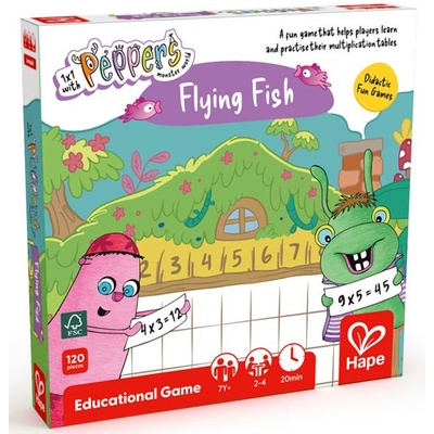 Hape Образователна настолна игра Hape - Летяща риба (H1660)