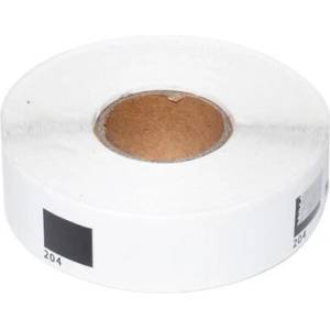 Makki съвместими етикети Brother DK-11204 ROLL ONLY - Multi Purpose Labels, 17mmx54mm, 400 labels per roll, Black on White - MK-DK-11204-RO (MK-DK-11204-RO) - zettabytex