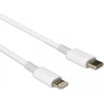 SBOX Кабел SBOX TYPEC-IPH7, от USB-C(м) към Lightning(м), 1m, бял (TYPEC-IPH7)