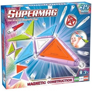 Supermag магнитен строителен комплект Tags trendy 35бр (0154)