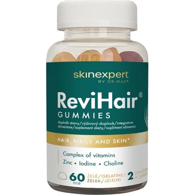 Skinexpert by Dr. Max ReviHair Gummies 60 ks