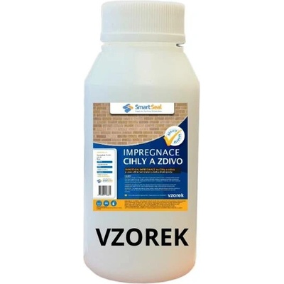 Impregnace na cihly a zdivo, vzorek