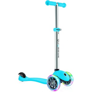 Globber Тротинетка-триколка Globber Primo Lights със светещи колела - Светлосиня (423-101) - ozone Тротинетка, скутер
