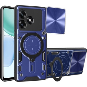 Techsuit Протектор - Камера - Honor X5c Plus - Techsuit CamGuard Pro - Син