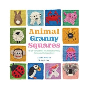 Animal Granny Squares: 40 Cute Crochet Blocks to Make Into Decorations, Homewares, Blankets and More (ISBN: 9781800921559)