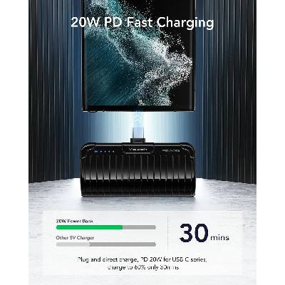 Veger W0558 PlugOn 5000 mAh čierna