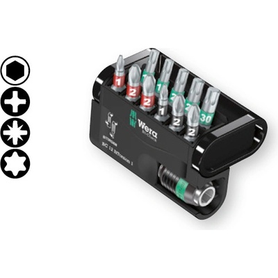 Wera Bit-Check 12 BiTorsion 1 05057420001, 25 mm 12 ks