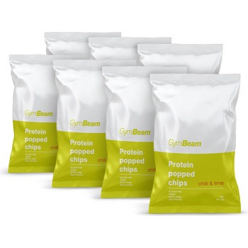 GymBeam Протеинов чипс 7 x 40 g лют червен пипер и лайм