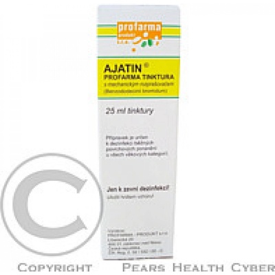 AJATIN PROFARMA TINKTURA S MECHANICKÝM ROZPRAŠOVAČEM DRM 100MG/ML DRM SPR SOL 1X25ML