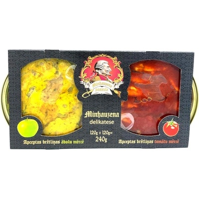 Brivais Vilnis Šproty smažené v jabl. a rajč. omáčce 2 x 84 g