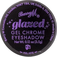 Barry M Glazed Gel Chrome Eyeshadow chromatický gelový oční stín So Exclusive 3,5 g