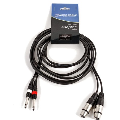 ADJ AC-2XF-2J6M 3 m Аудио кабел (1611000027)