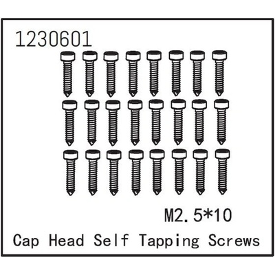 Absima Self-tapping Cap Screw M2.5*12 24