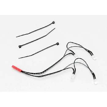 Traxxas LED lights, front harness (4 clear lights), Summit, TRX5689 (TRX5689)