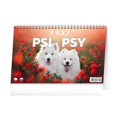 NOTIQUE Stolový Psi Psy CZ/SK 23,1 x 14,5 cm 2027