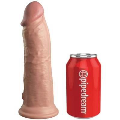 King Cock Elite Realistic Dildo Vibrating & Silicone 20.3 Cm