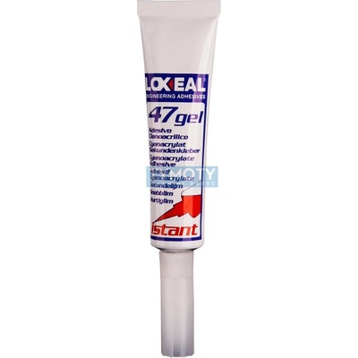 Loxeal Instant 47 20 g vteřinové lepidlo, gel