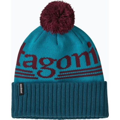 Patagonia Powder Town hut tripper logo: mako blue