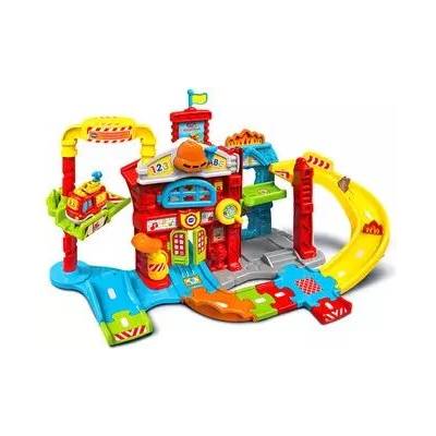 VTech Vtech: Интерактивен комплект „Toot-toot с пожарна станция