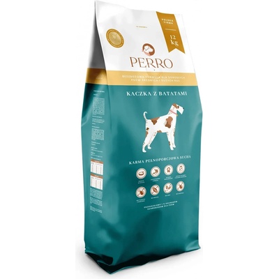 Perro Duck with sweet potatoes 12 kg
