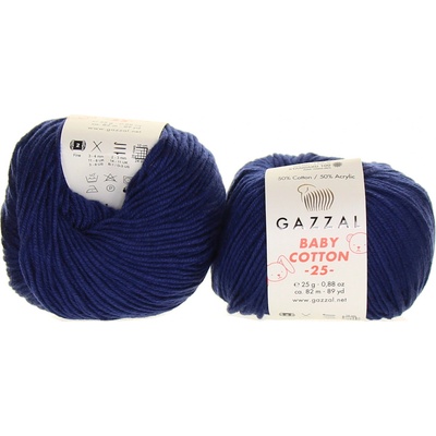 Gazzal Baby Cotton 25 3438 tmavě modrá