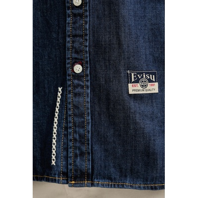 Evisu Дънкова риза Evisu Daicock Printed (2EAHTM4DL1031)