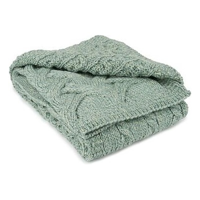 Woolee Detský vlnený pléd Supersoft Merino tyrkysová